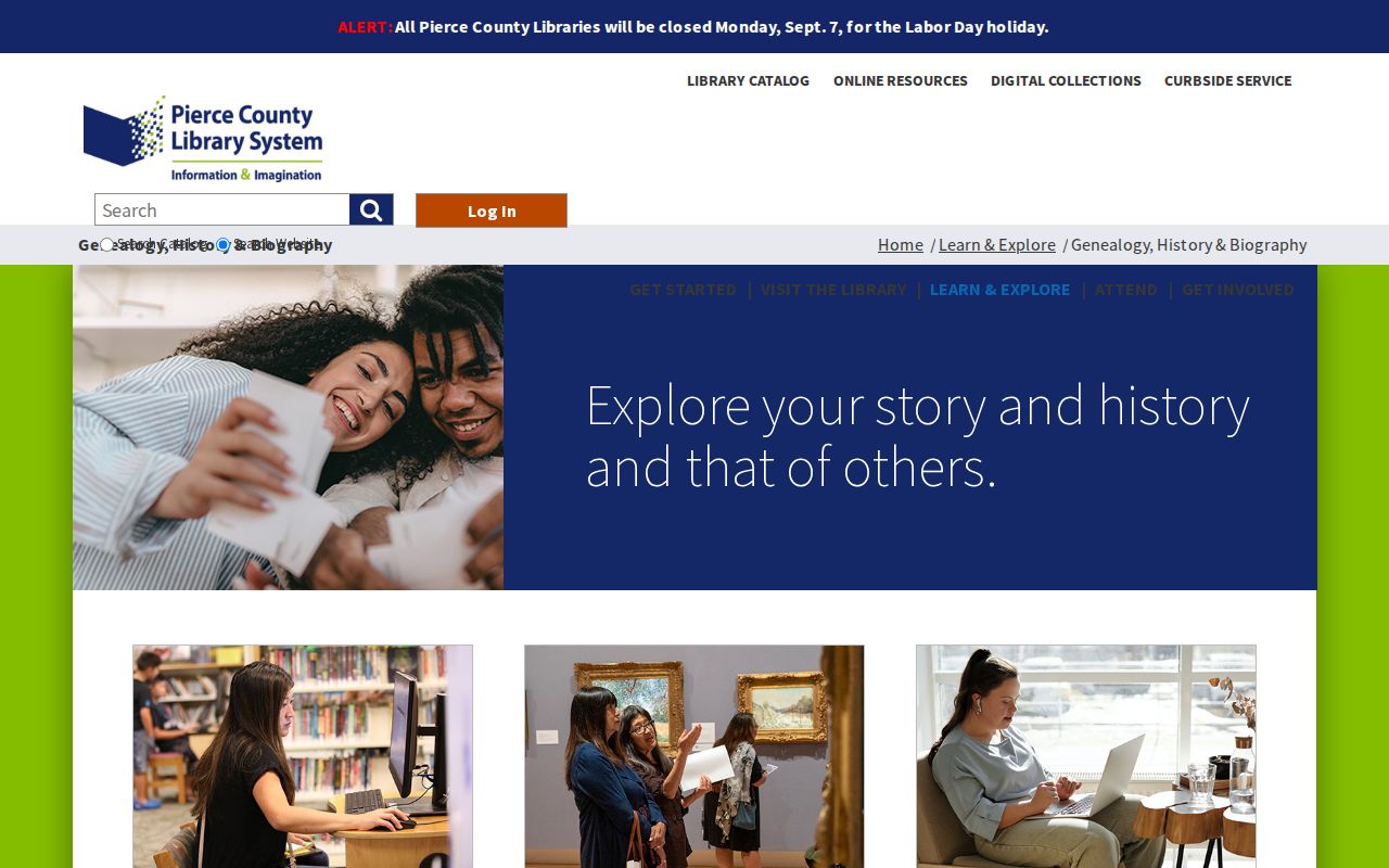Lakewood city directory genealogy resources at Pierce County Library